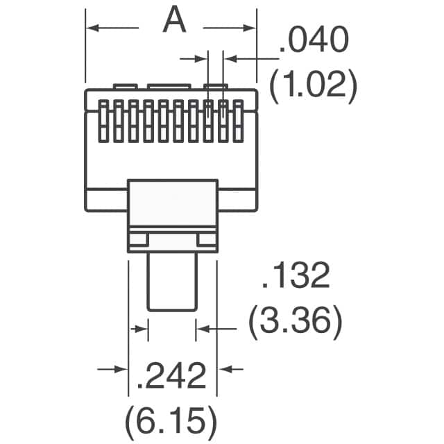 5-557963-3 TE Connectivity AMP Connectors  Modulare Steckverbinder